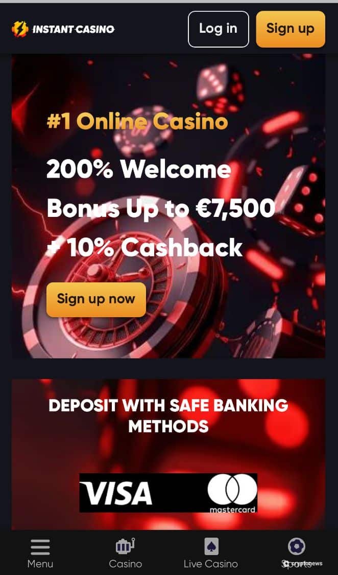Instant casino en ligne, instant casino login